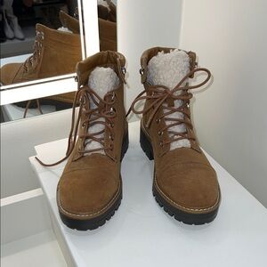 Brown Sherpa Women's Boots